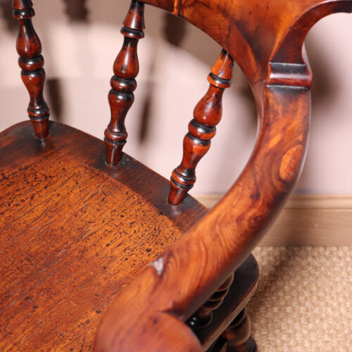 Set of Yew Chairs (9)