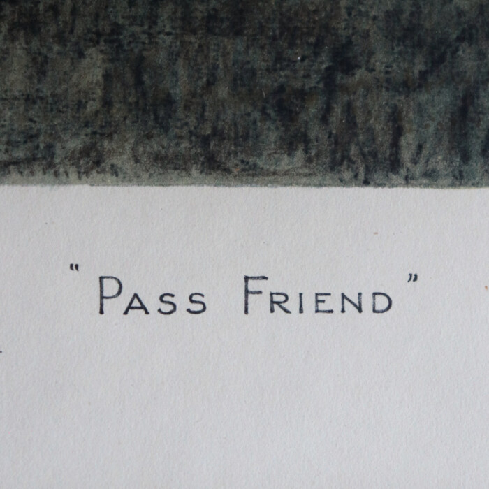 Snaffles ‘Pass Friend' (4)