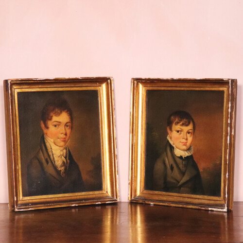 Pair of Regency Portraits (2)