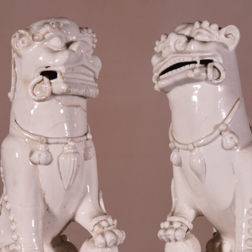 Pair of Chinese Foo Dogs (3)