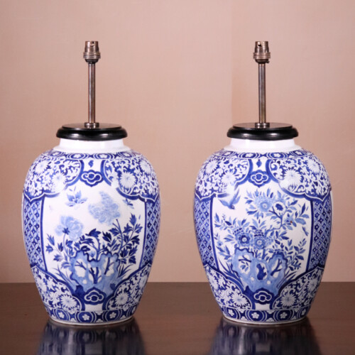 Pair of Chinese Style Lamps (1)